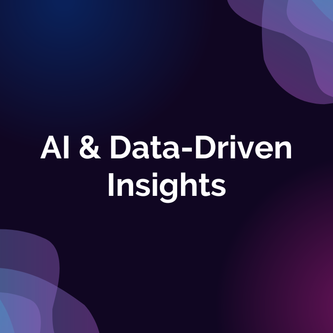 Click to read research projects relating to AI & Data-Driven Insights.